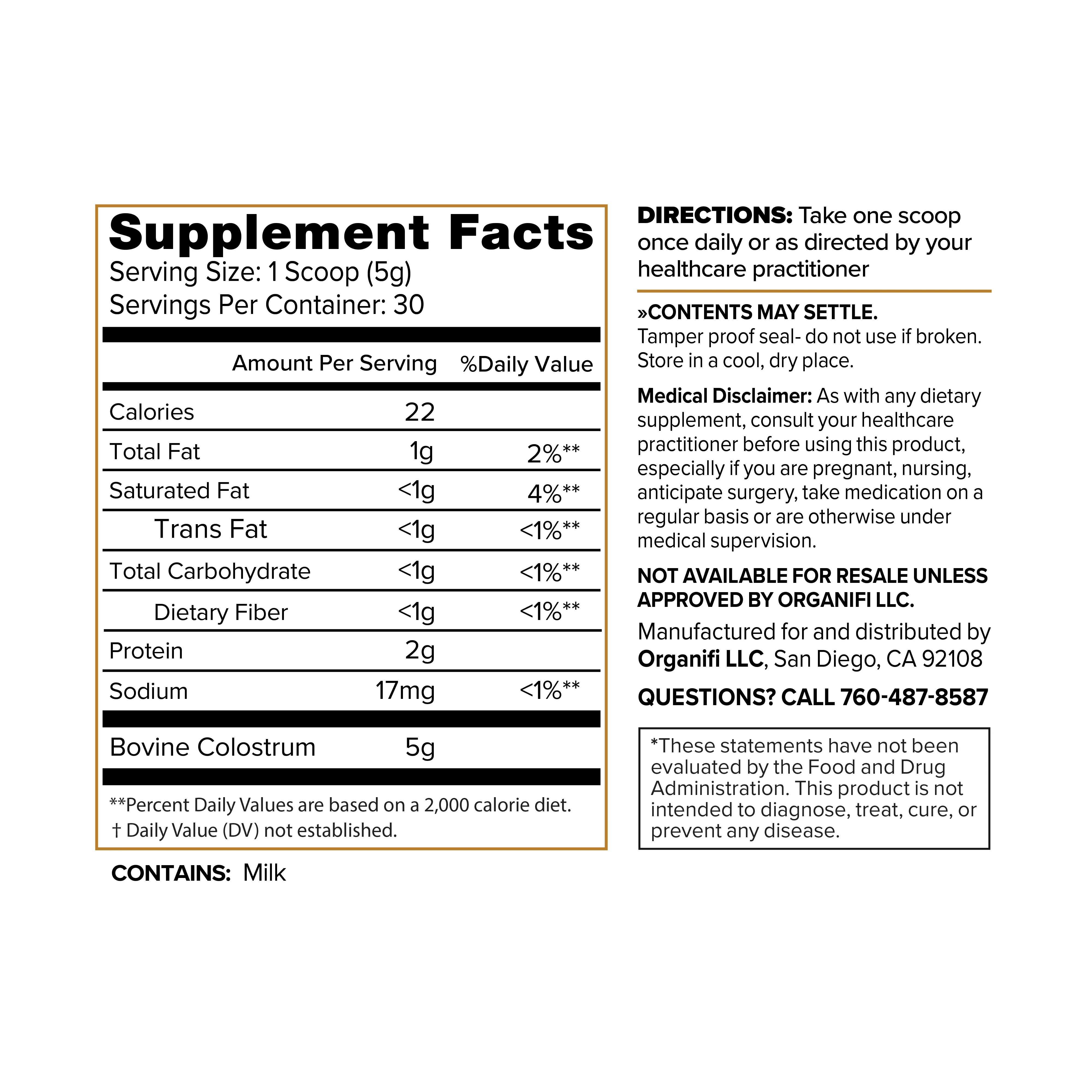 Organifi Colostrum - Image 5